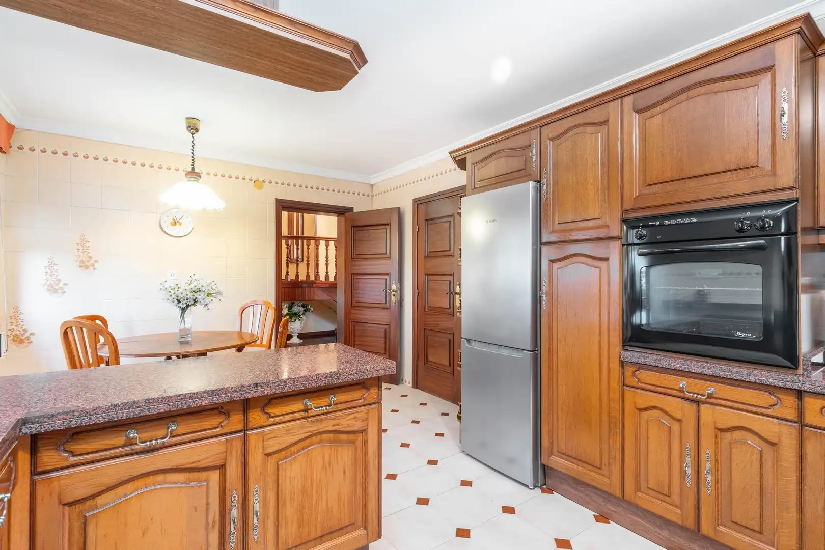 Cocina de Casa o chalet en venta en Siero con Calefacción, Jardín privado y Parquet