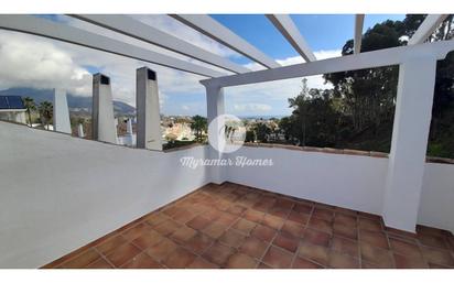 Terrace of Single-family semi-detached for sale in Mijas  with Air Conditioner, Heating and Private garden