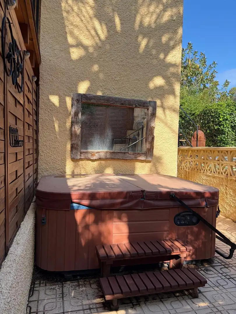 Jardín de Casa o chalet de alquiler en L'Alfàs del Pi con Aire acondicionado, Piscina y Jacuzzi