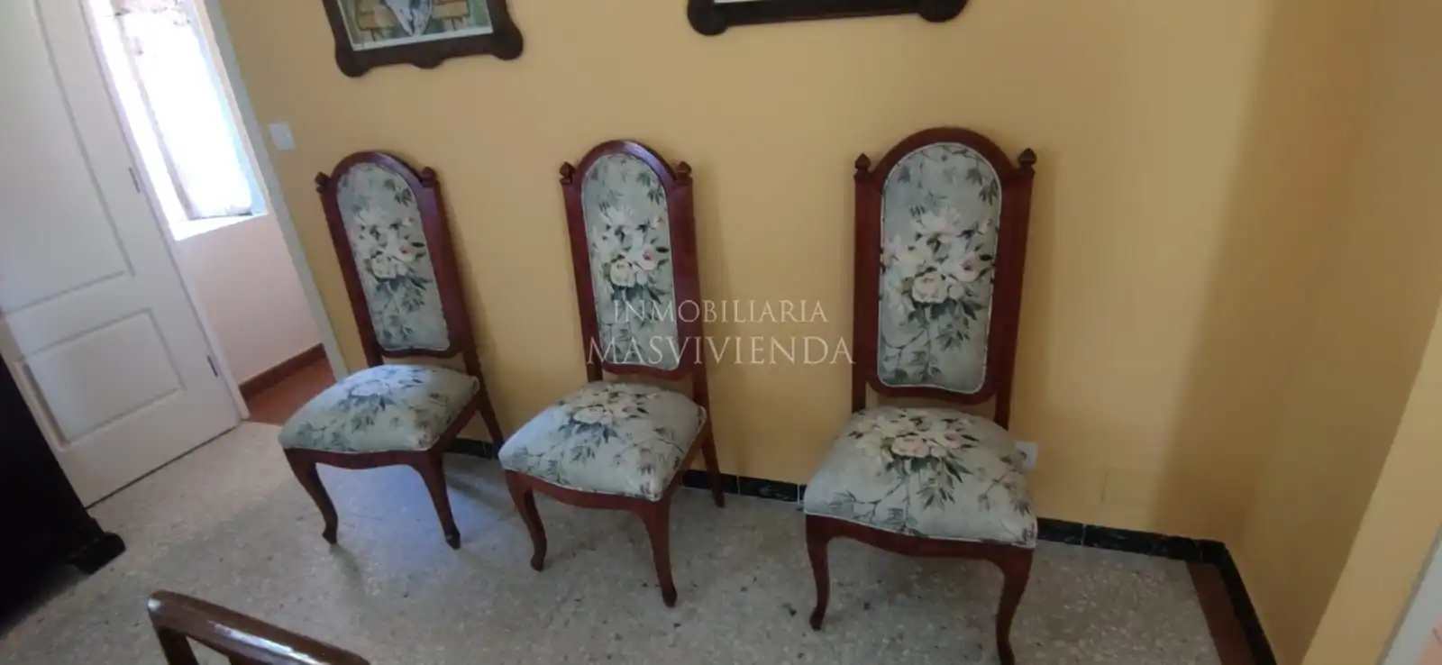Menjador de Casa o xalet en venda en Moraña amb Calefacció i Jardí privat