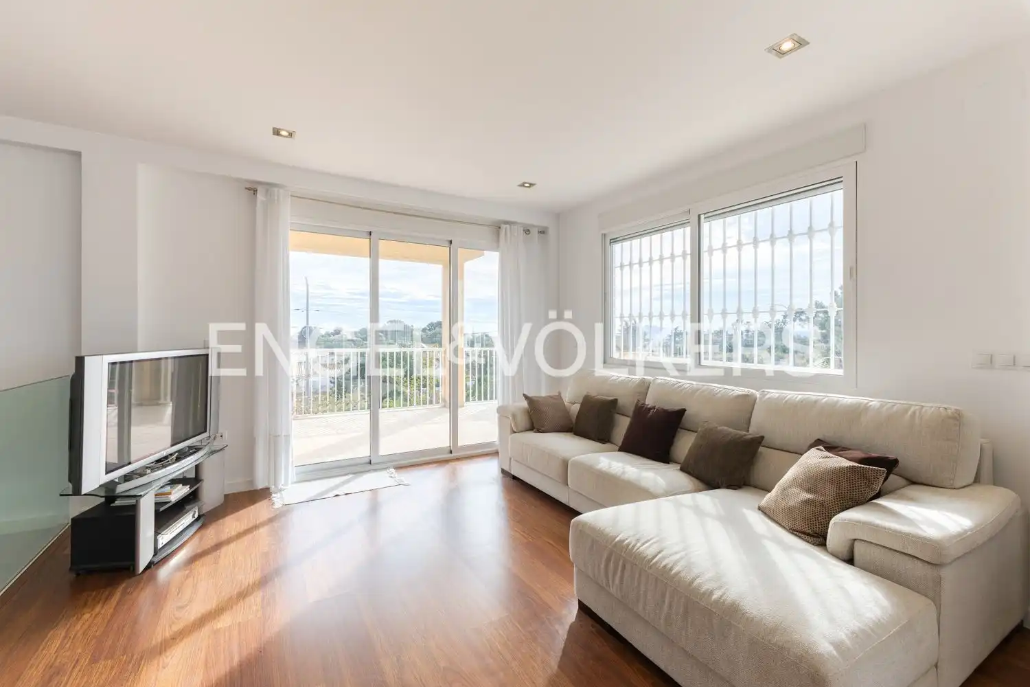 Sala de estar de Casa o chalet en venta en Alfarb con Calefacción, Jardín privado y Parquet