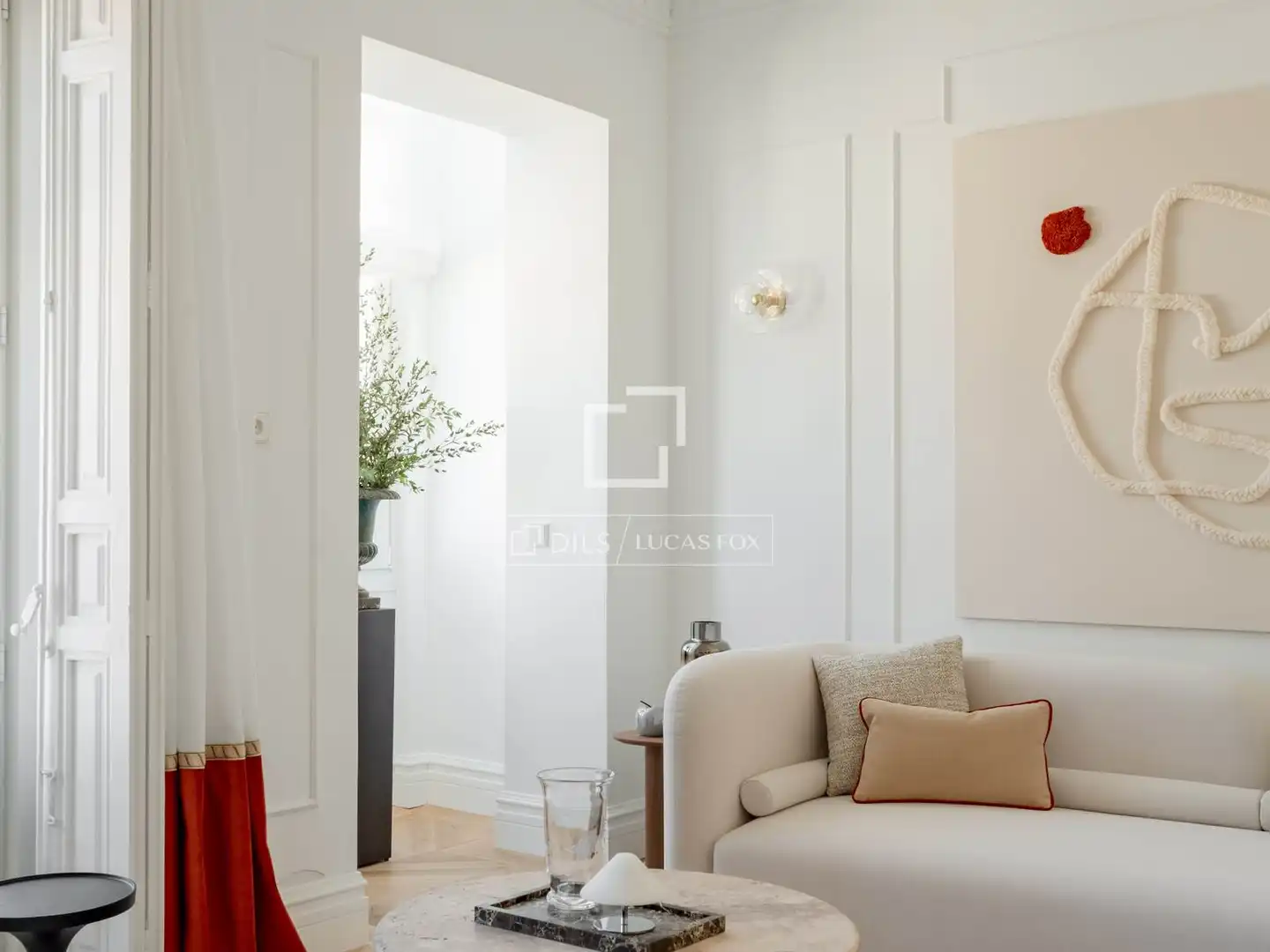 Wohnzimmer von Wohnung zum Verkauf in Madrid mit Klimaanlage, Heizung und Abstellraum