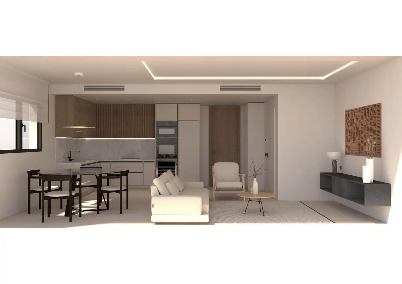 Sala d'estar de Casa o xalet en venda en Torrevieja amb Aire condicionat, Calefacció i Jardí privat