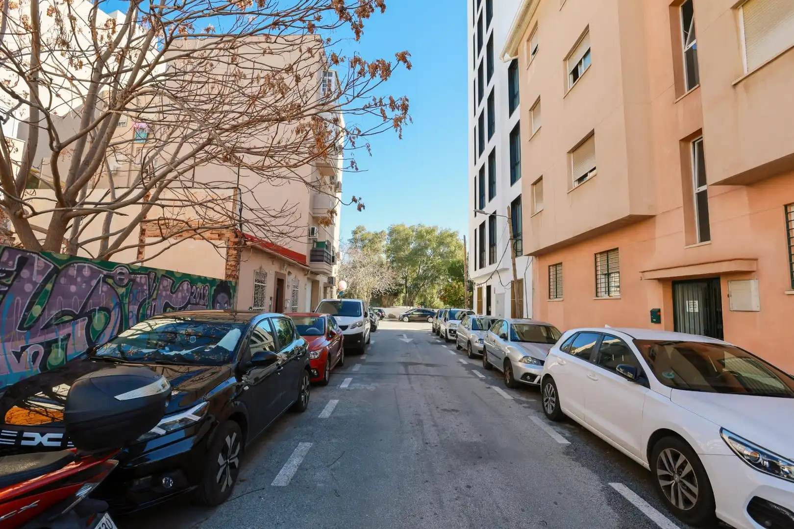 Vista exterior de Planta baja en venta en Málaga con Aire acondicionado, Calefacción y Alarma
