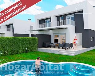 Garden of Single-family semi-detached for sale in Oropesa del Mar / Orpesa  with Air Conditioner and Terrace