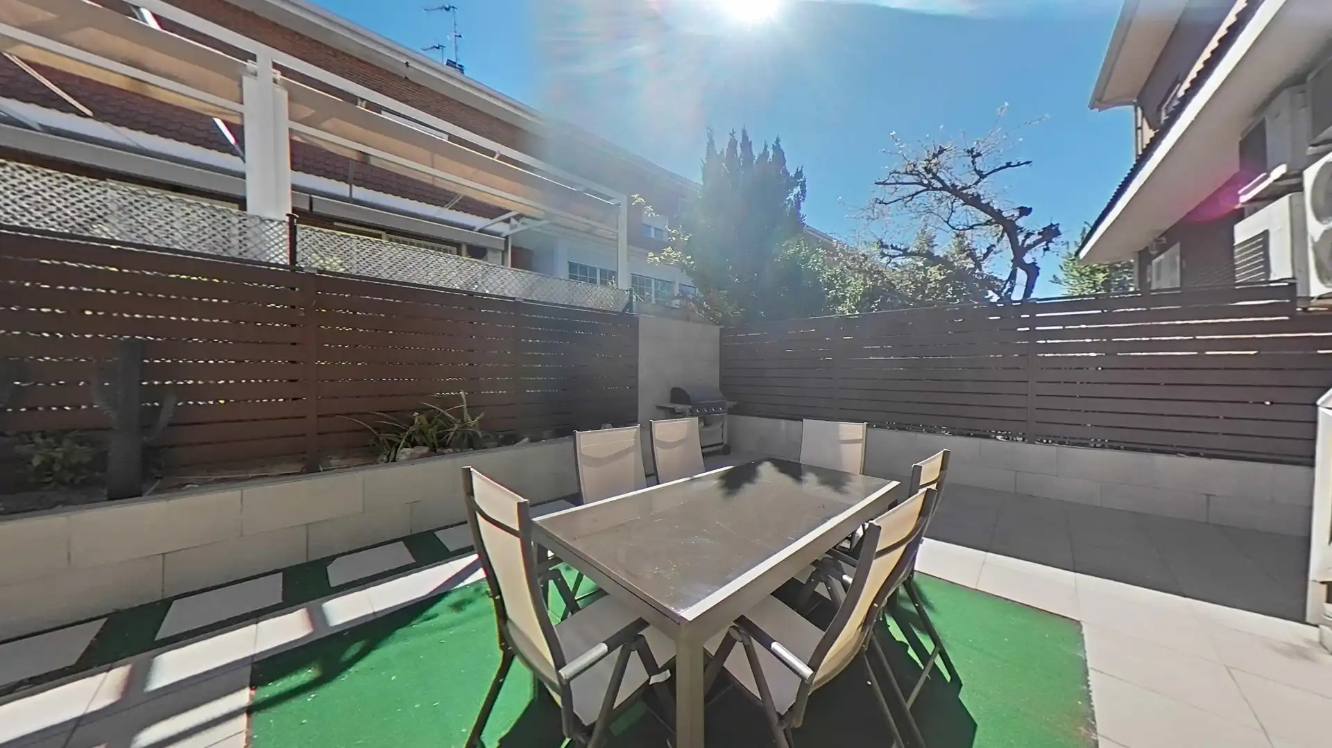 Terrace of Detached homes for sale in Alcorcón  with Air Conditioner, Heating and Private garden