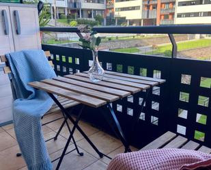 Balcony of Flat for sale in Gijón   with Heating, Terrace and Storage room