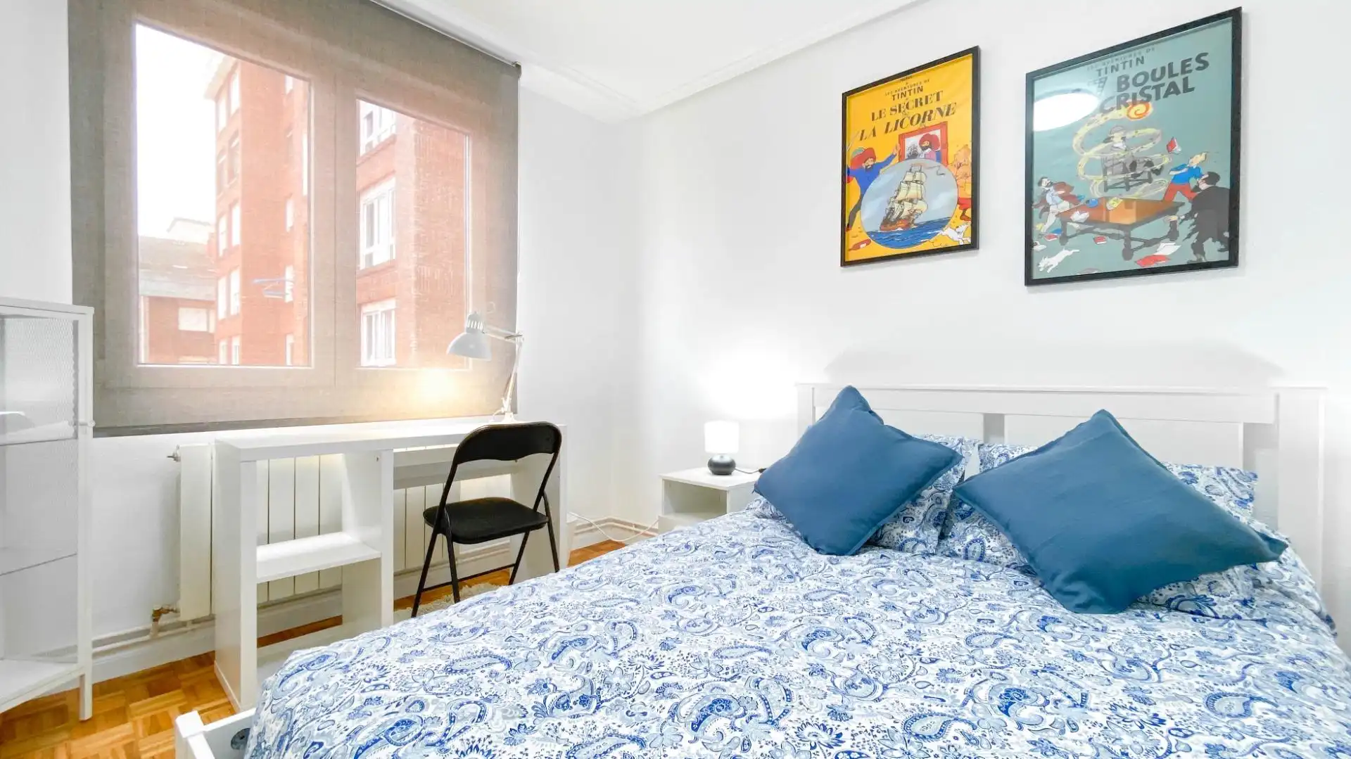 Bedroom of Flat for rent in Santander  with Heating and Furnished