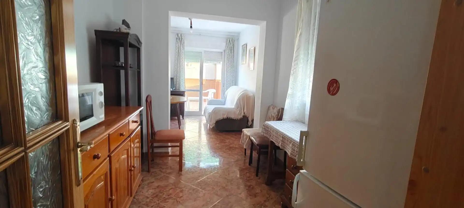 Wohnzimmer von Wohnung zur Miete in Granada mit Klimaanlage, Terrasse und Möbliert