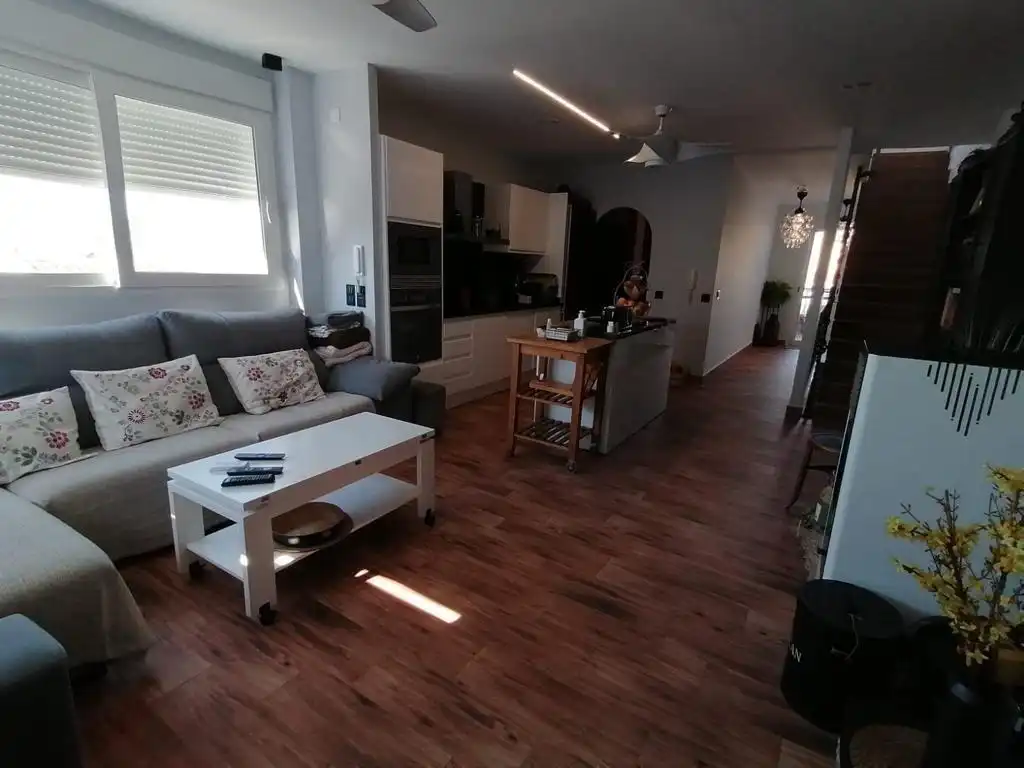 Living room of Duplexes for sale in Águilas  with Heating, Terrace and Furnished