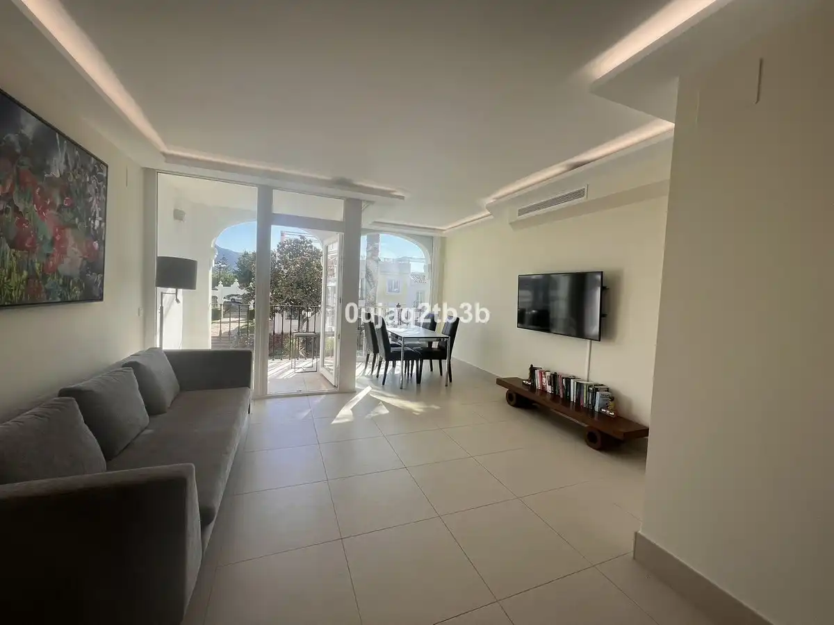 Living room of Detached homes for sale in Marbella  with Air Conditioner, Terrace and Internet