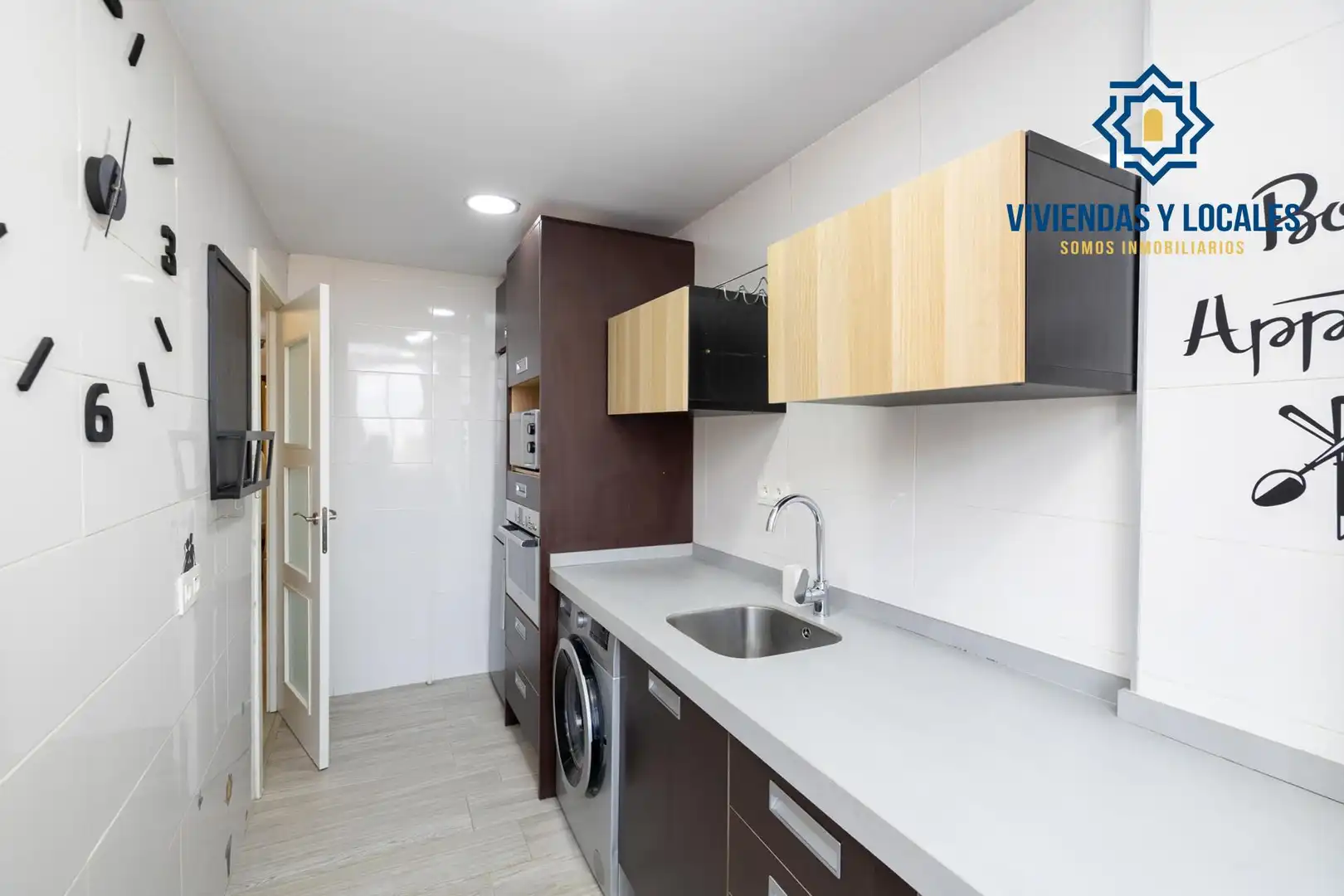 Kitchen of Flat for sale in Granada  with Private garden