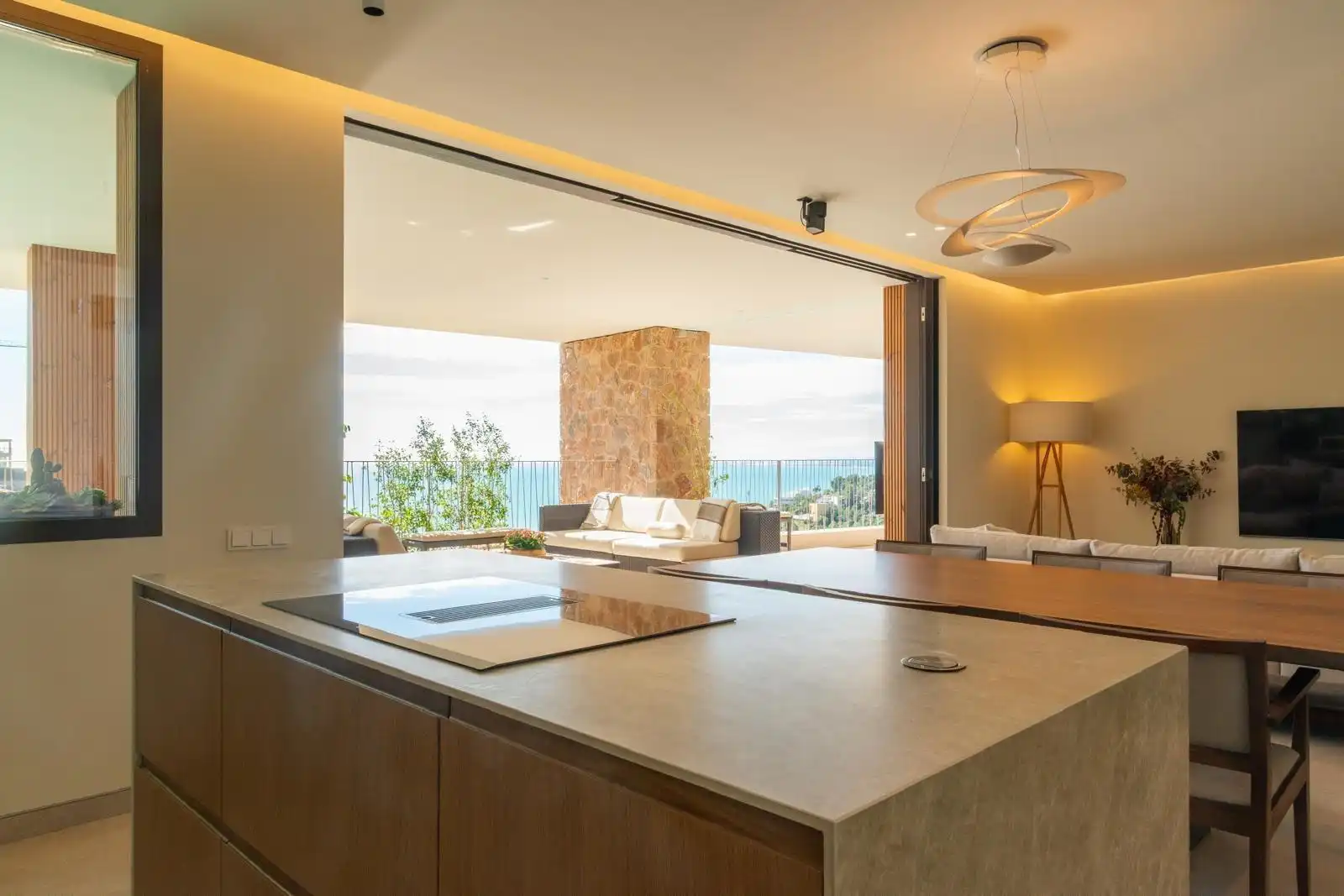 Cuina de Apartament en venda en Oropesa del Mar / Orpesa amb Aire condicionat, Jardí privat i Terrassa