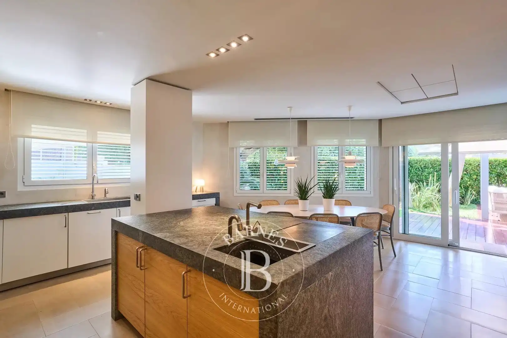 Cocina de Casa o chalet en venta en Sant Pol de Mar con Aire acondicionado, Calefacción y Jardín privado