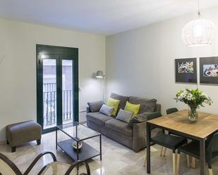 Living room of Apartment to share in  Barcelona Capital  with Air Conditioner and Terrace