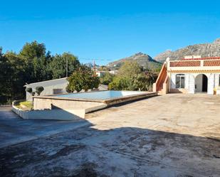 Vista exterior de Finca rústica en venda en Beniarbeig amb Jardí privat, Terrassa i Traster