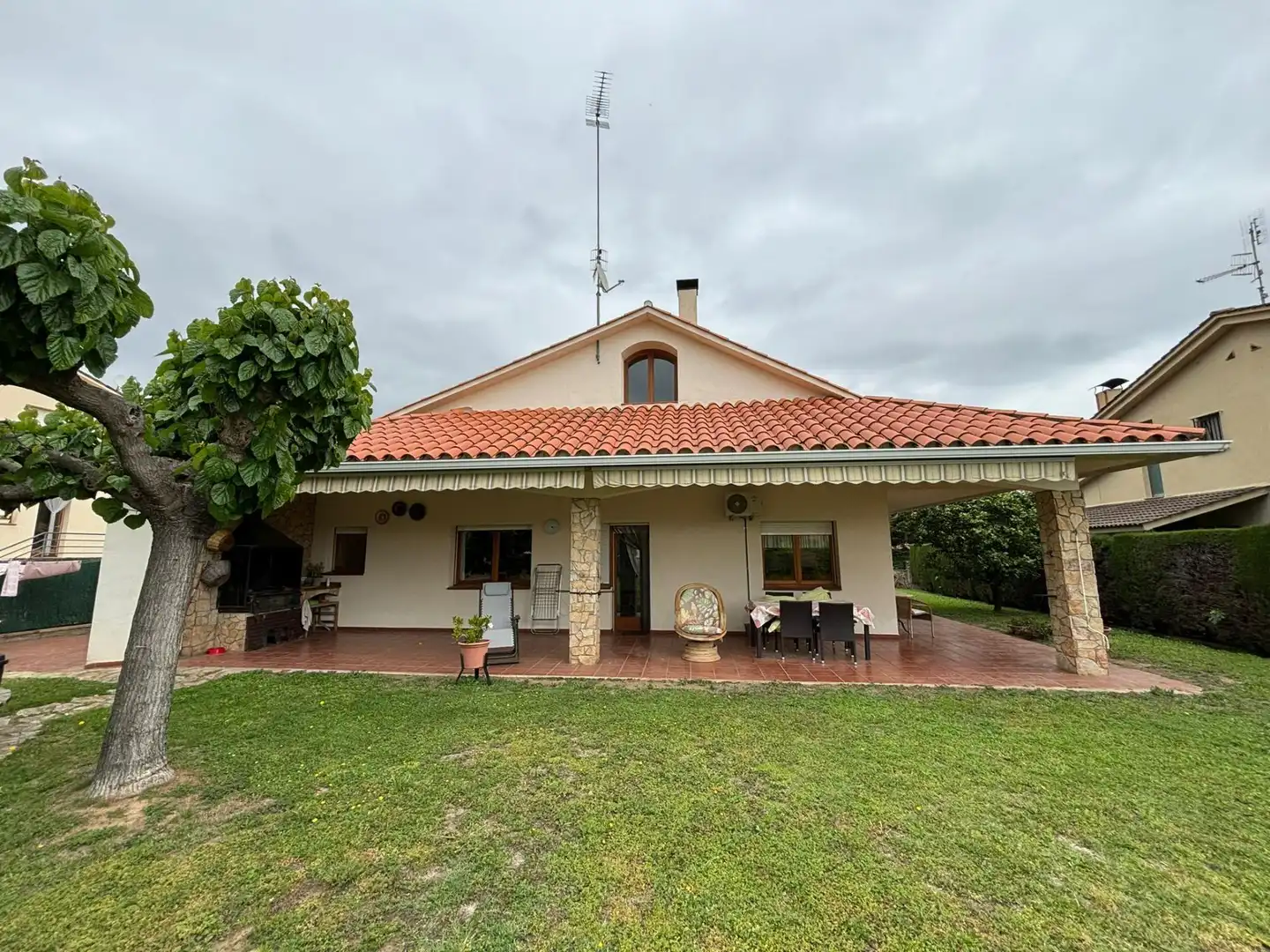 Exterior view of Houses for sale in Sant Esteve de Palautordera  with Heating