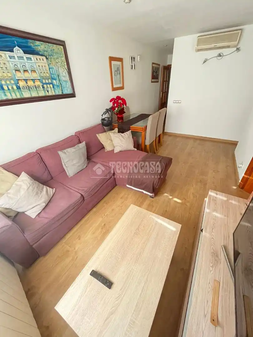 Sala de estar de Piso en venta en Barcelona con Calefacción y Parquet