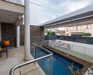 Swimming pool of House or chalet for sale in  Palma de Mallorca  with Air Conditioner, Heating and Private garden