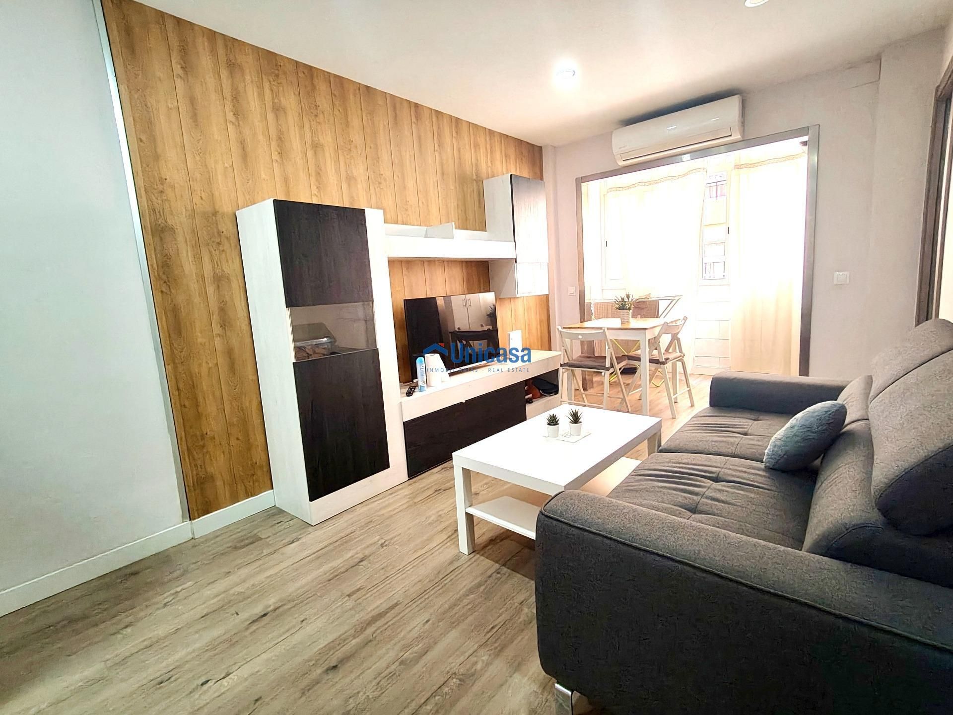 Living room of Flat for sale in Málaga Capital  with Air Conditioner