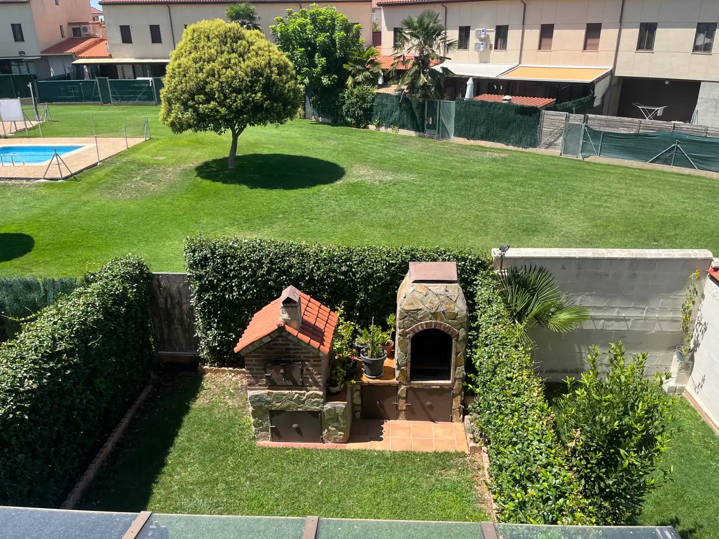 Jardí de Casa adosada en venda en Monterrubio de Armuña amb Calefacció, Jardí privat i Parquet