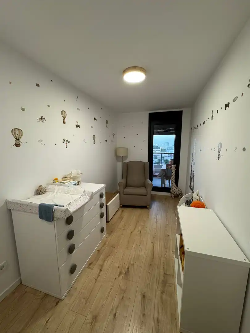 Balcony of Flat for sale in Valencia  with Air Conditioner, Heating and Private garden