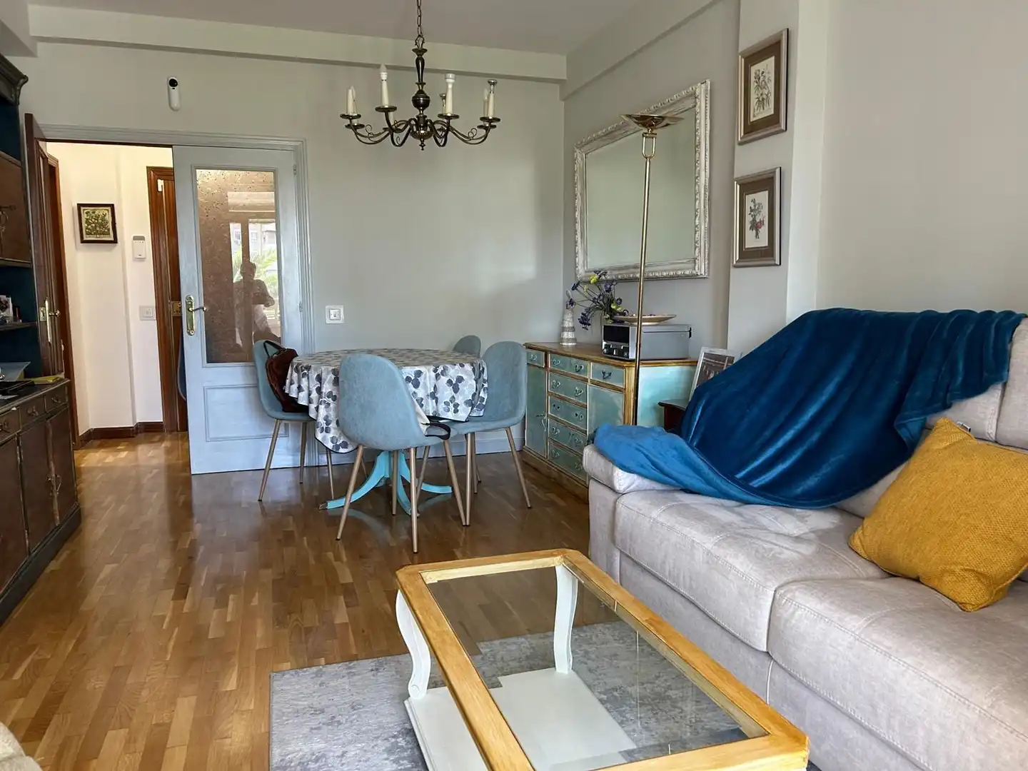 Comedor de Piso para compartir en Madrid con Amueblado