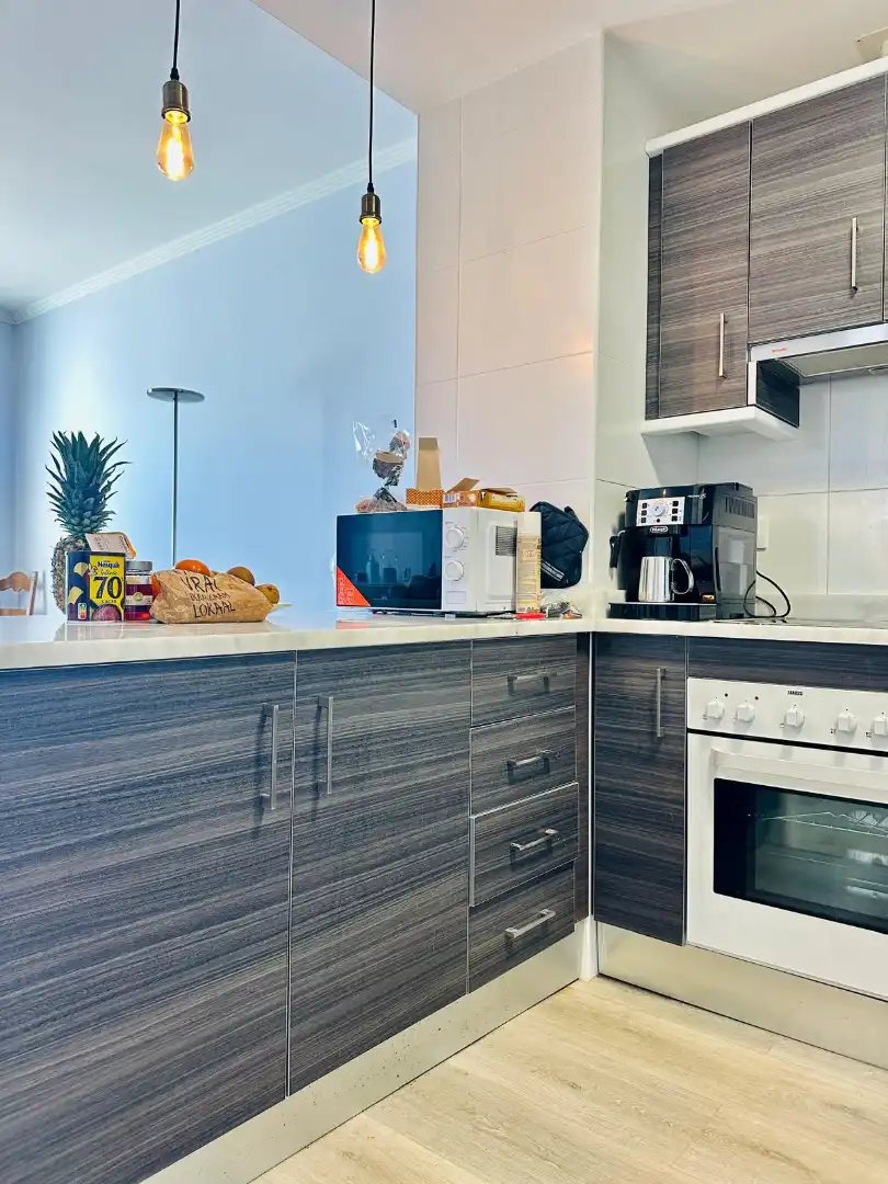 Kitchen of Flat for sale in Manilva  with Air Conditioner, Heating and Terrace