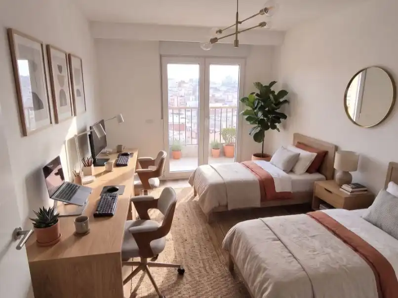 Bedroom of Flat for sale in Alicante / Alacant  with Air Conditioner, Terrace and Balcony