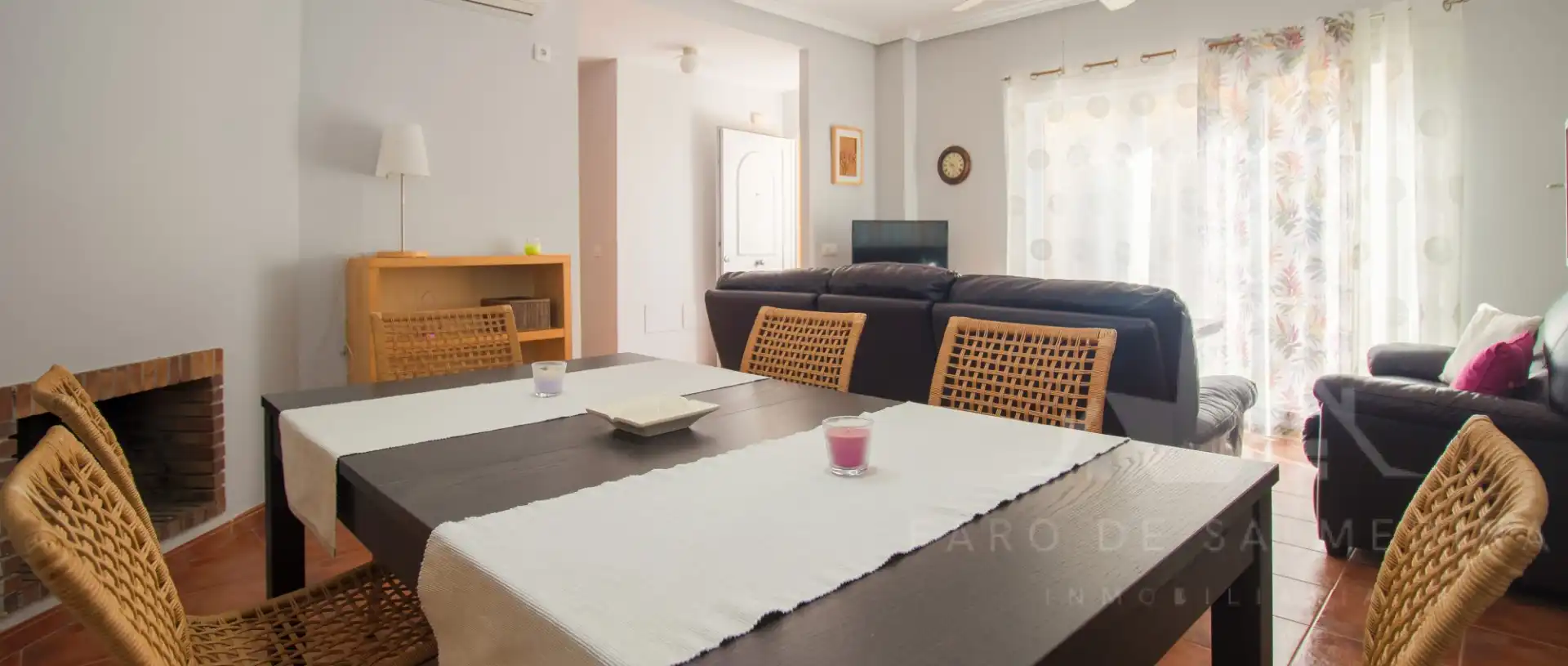 Comedor de Casa adosada en venta en Rota con Aire acondicionado, Terraza y Piscina comunitaria