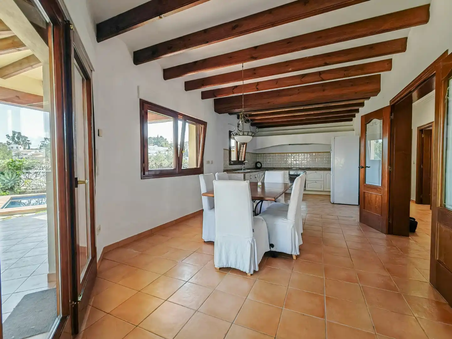Dining room of Houses for sale in Dénia  with Air Conditioner, Heating and Private garden