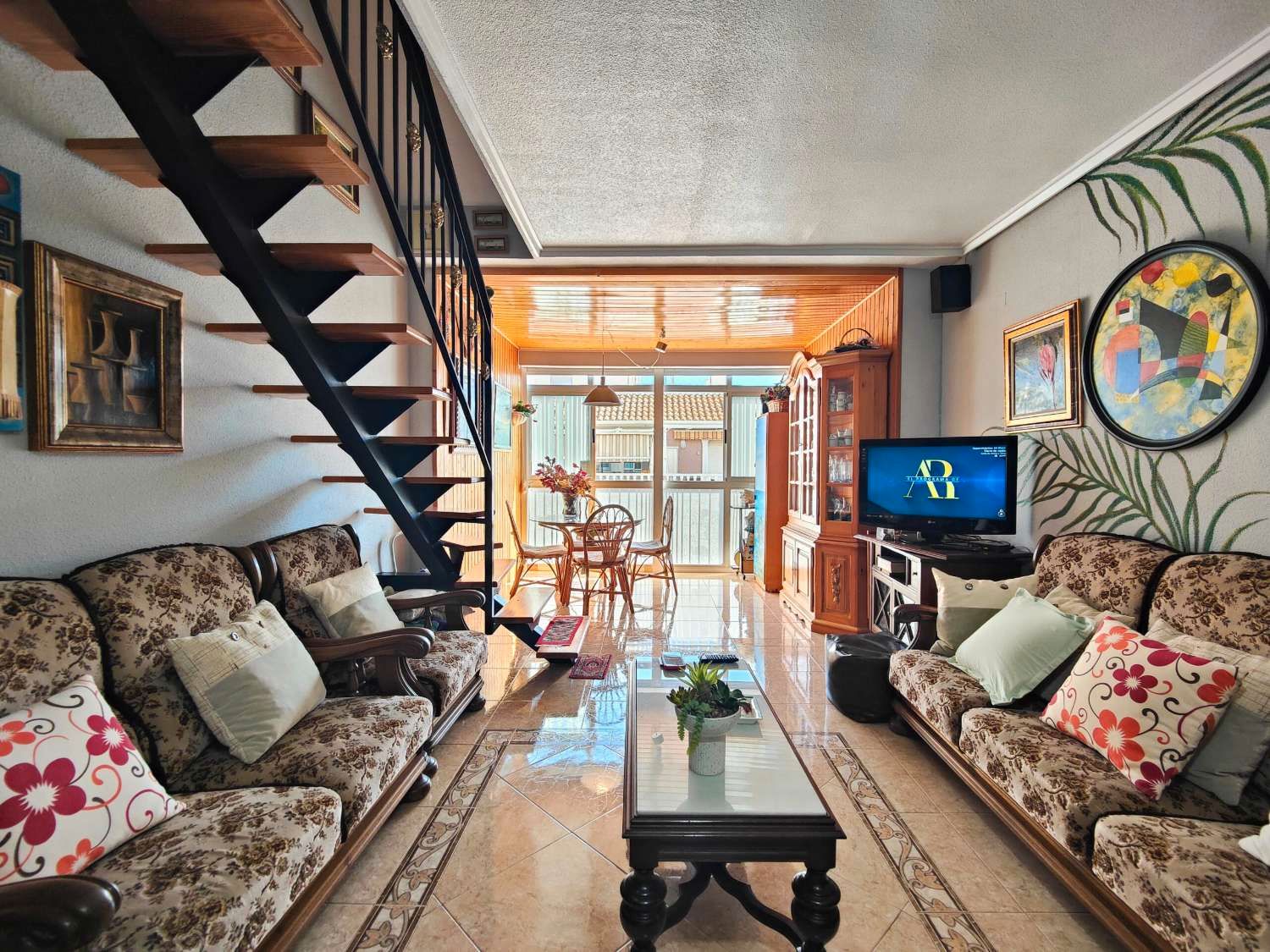 Living room of Duplex for sale in Torrevieja  with Terrace and Furnished