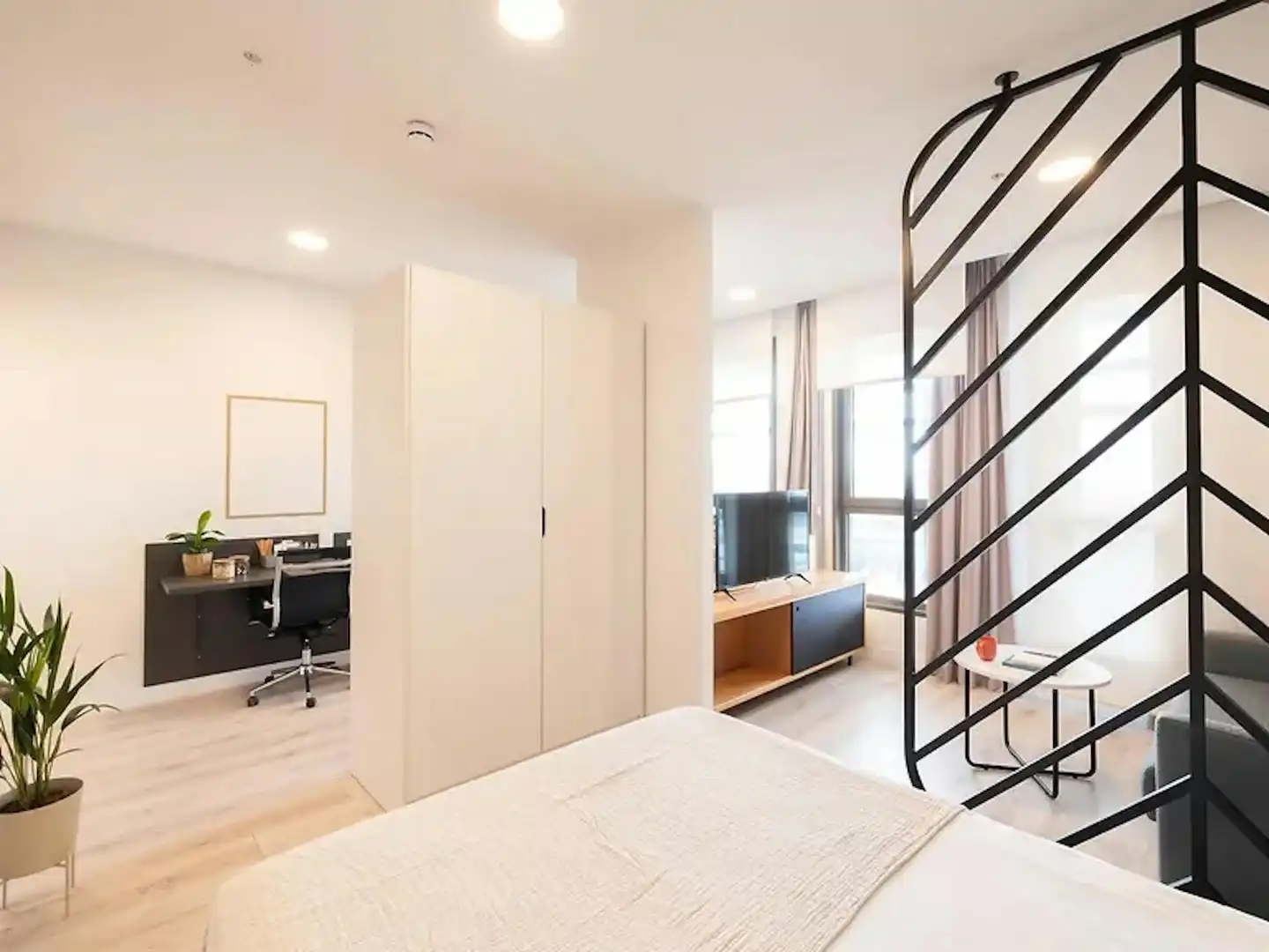 Schlafzimmer von Gebäude zur Miete in Barcelona