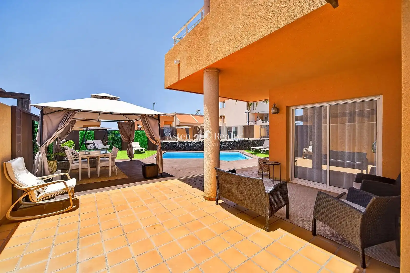 Terraza de Casa o chalet en venta en Santiago del Teide con Jardín privado, Terraza y Trastero