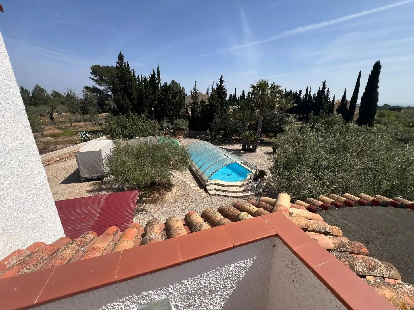 Piscina de Finca rústica en venda en L'Ampolla amb Aire condicionat, Jardí privat i Terrassa