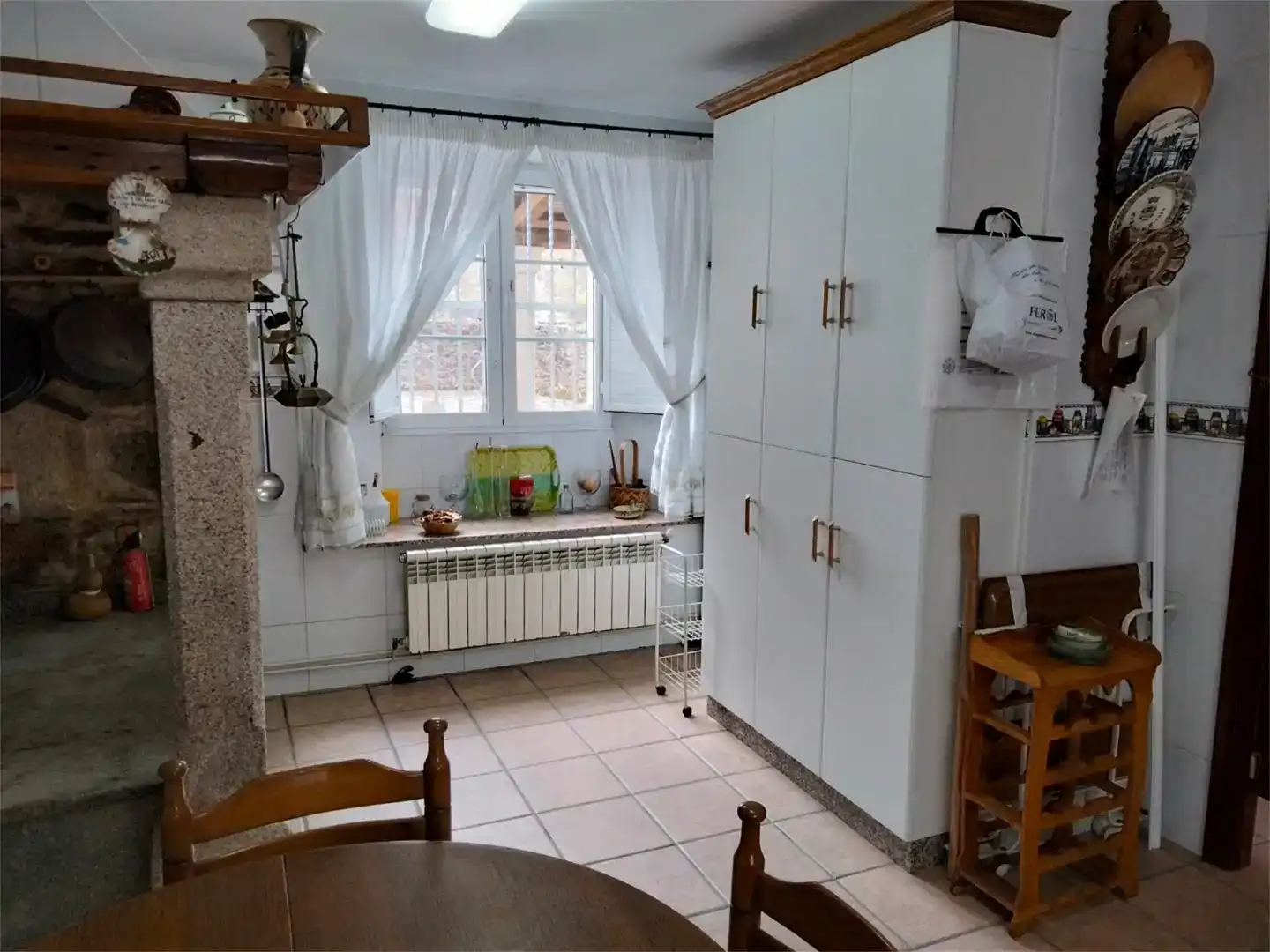 Cocina de Casa o chalet en venta en Irixoa con Jardín privado, Trastero y Amueblado