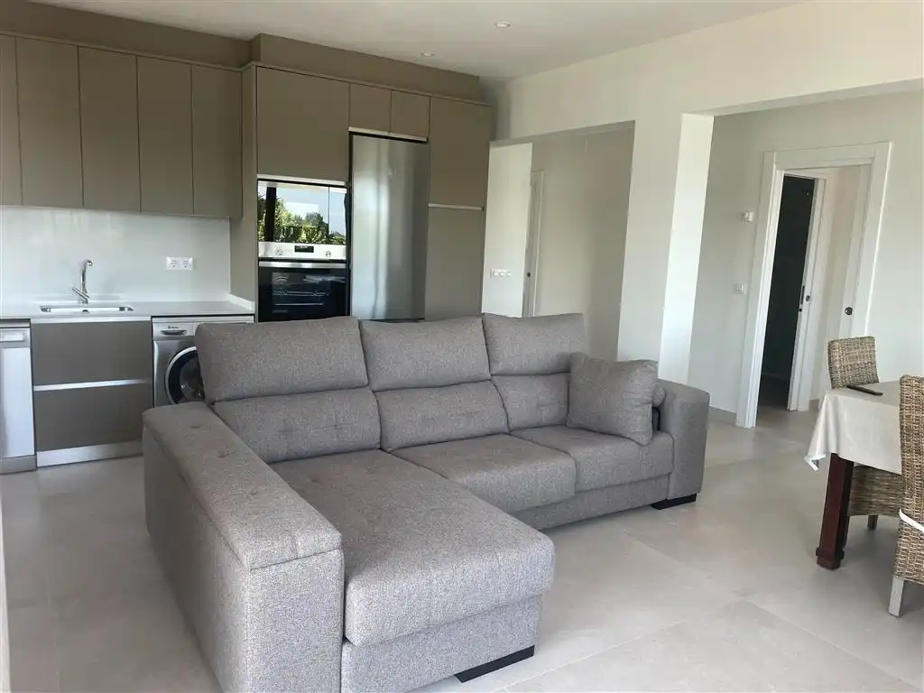 Sala de estar de Piso en venta en San Vicente de la Barquera con Calefacción, Amueblado y Horno