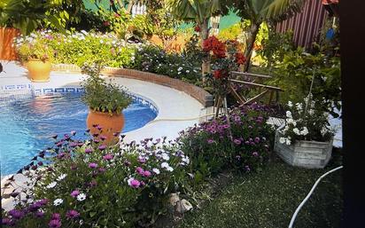 Jardí de Casa o xalet en venda en Málaga Capital amb Aire condicionat, Terrassa i Piscina