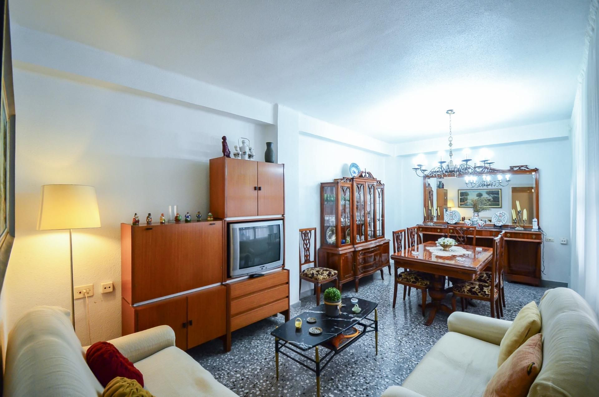 Sala d'estar de Pis en venda en Cartagena amb Terrassa, Balcó i Alarma
