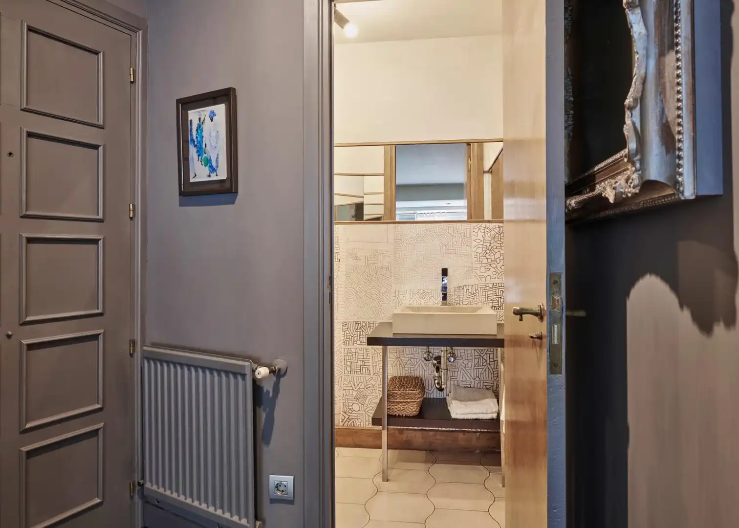 Badezimmer von Einfamilien-Reihenhaus zum Verkauf in Donostia - San Sebastián  mit Heizung, Privatgarten und Terrasse