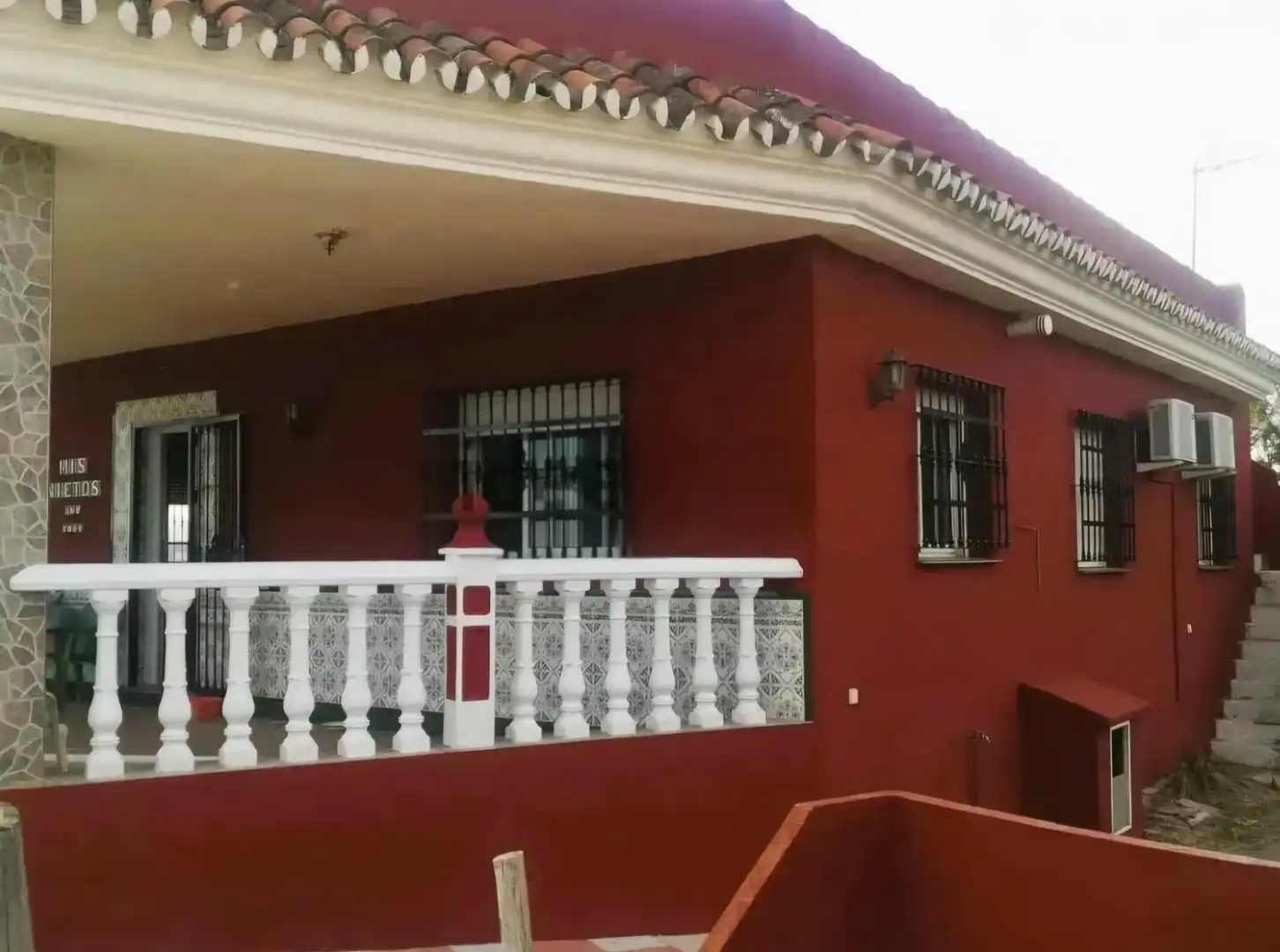 Vista exterior de Finca rústica en venta en Mijas con Aire acondicionado, Jardín privado y Terraza