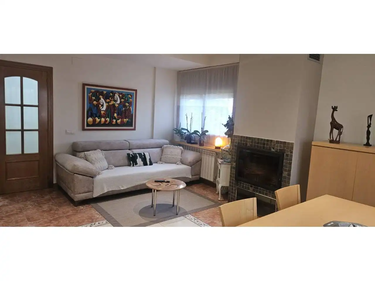 Sala de estar de Casa o chalet en venta en Vilanova del Vallès con Calefacción, Jardín privado y Piscina