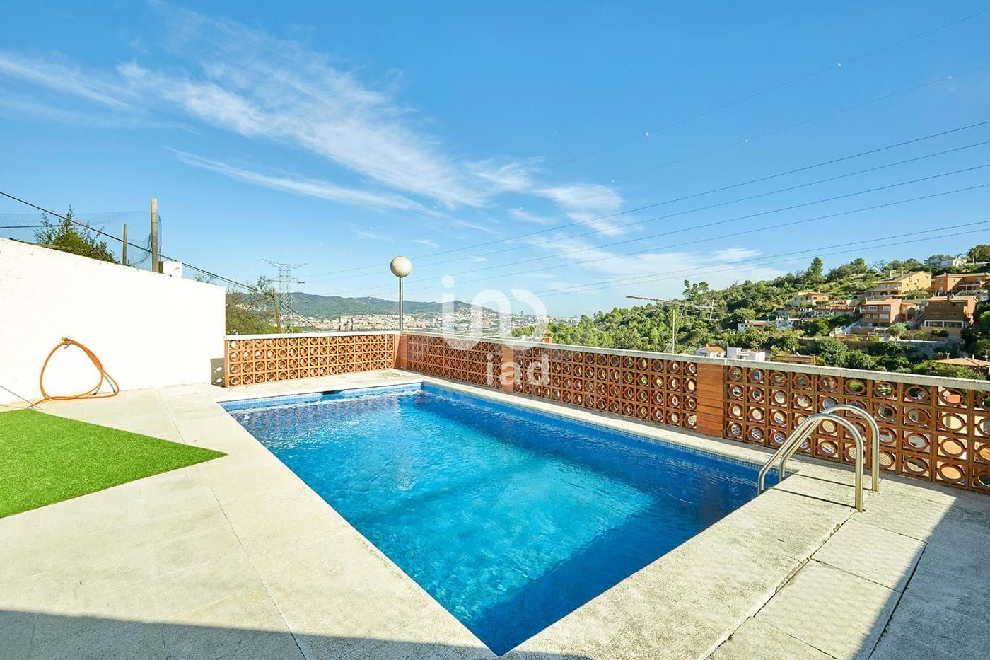 Swimming pool of House or chalet for sale in Santa Coloma de Cervelló  with Air Conditioner, Heating and Terrace