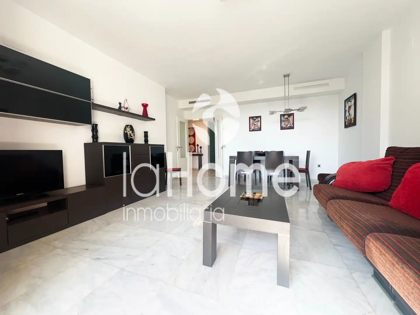 Sala de estar de Piso en venta en Valencia con Aire acondicionado, Terraza y Balcón