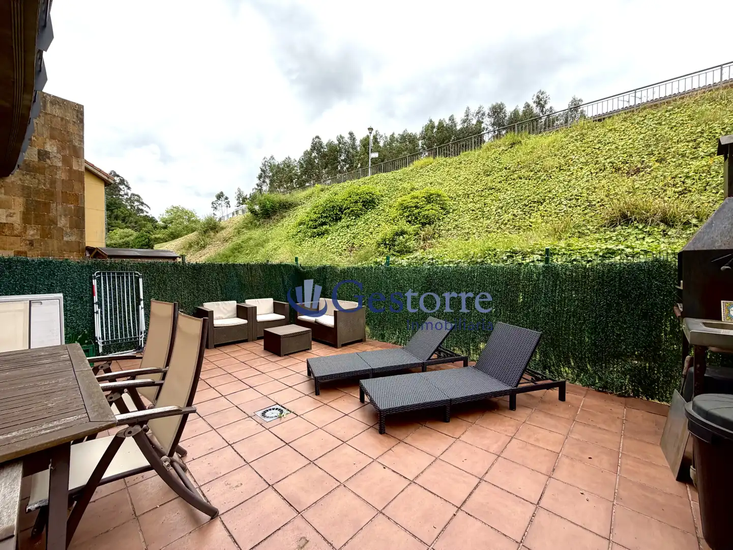 Terrassa de Pis en venda en Corvera de Asturias amb Calefacció, Jardí privat i Moblat