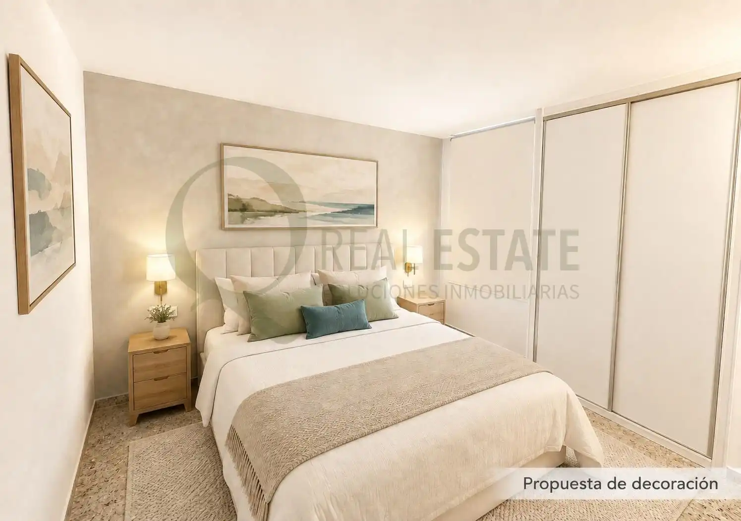 Dormitori de Pis en venda en Alicante / Alacant amb Jardí privat, Terrassa i Balcó