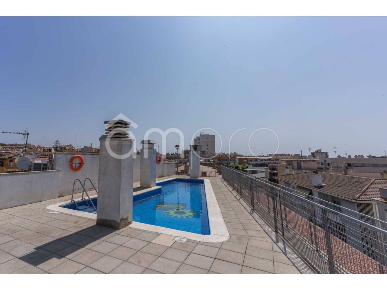 Swimming pool of Flat for sale in Torredembarra  with Air Conditioner, Heating and Parquet flooring