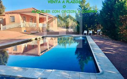 Swimming pool of House or chalet for sale in Brazatortas  with Terrace and Swimming Pool