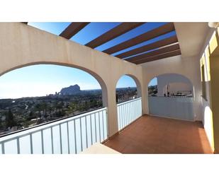 Terrace of Single-family semi-detached for sale in Calpe / Calp  with Air Conditioner, Private garden and Terrace