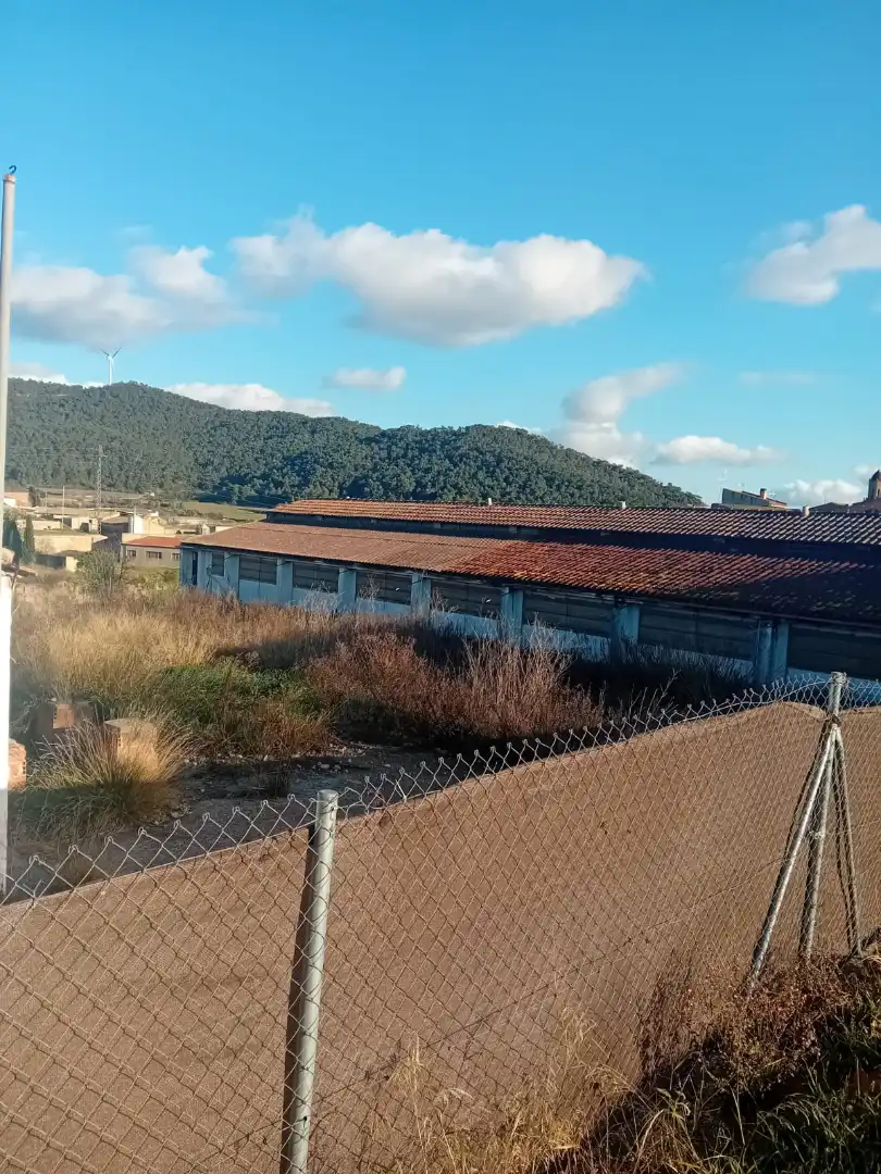 Vista exterior de Nave industrial en venta en Cabra del Camp